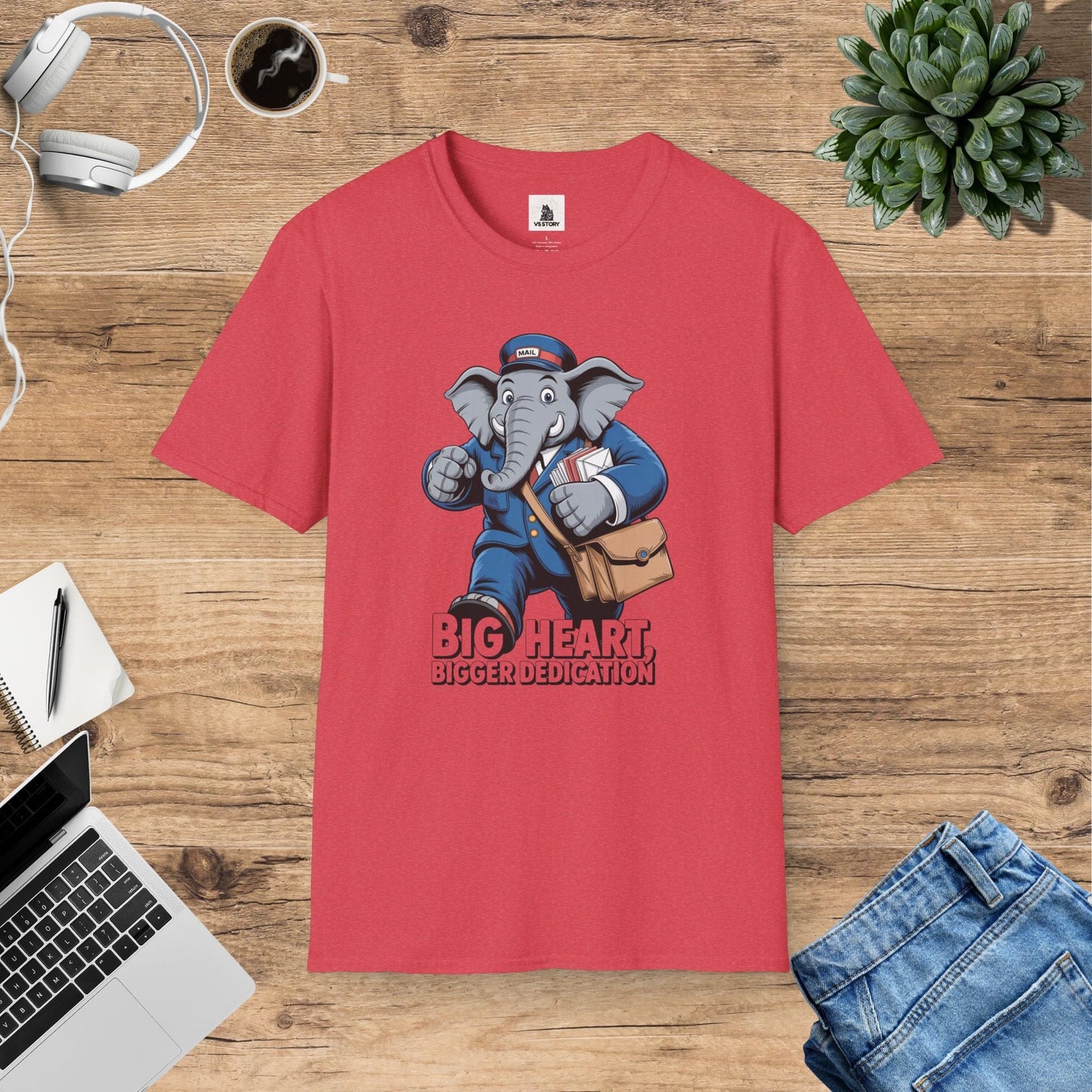 Emily The Mail Carrier Elephant T-Shirt