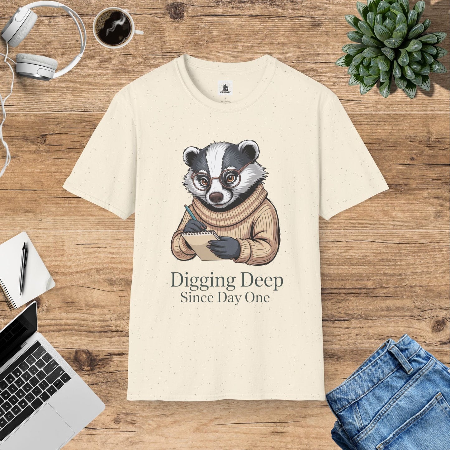 Beatrice The Badger Therapist T-Shirt