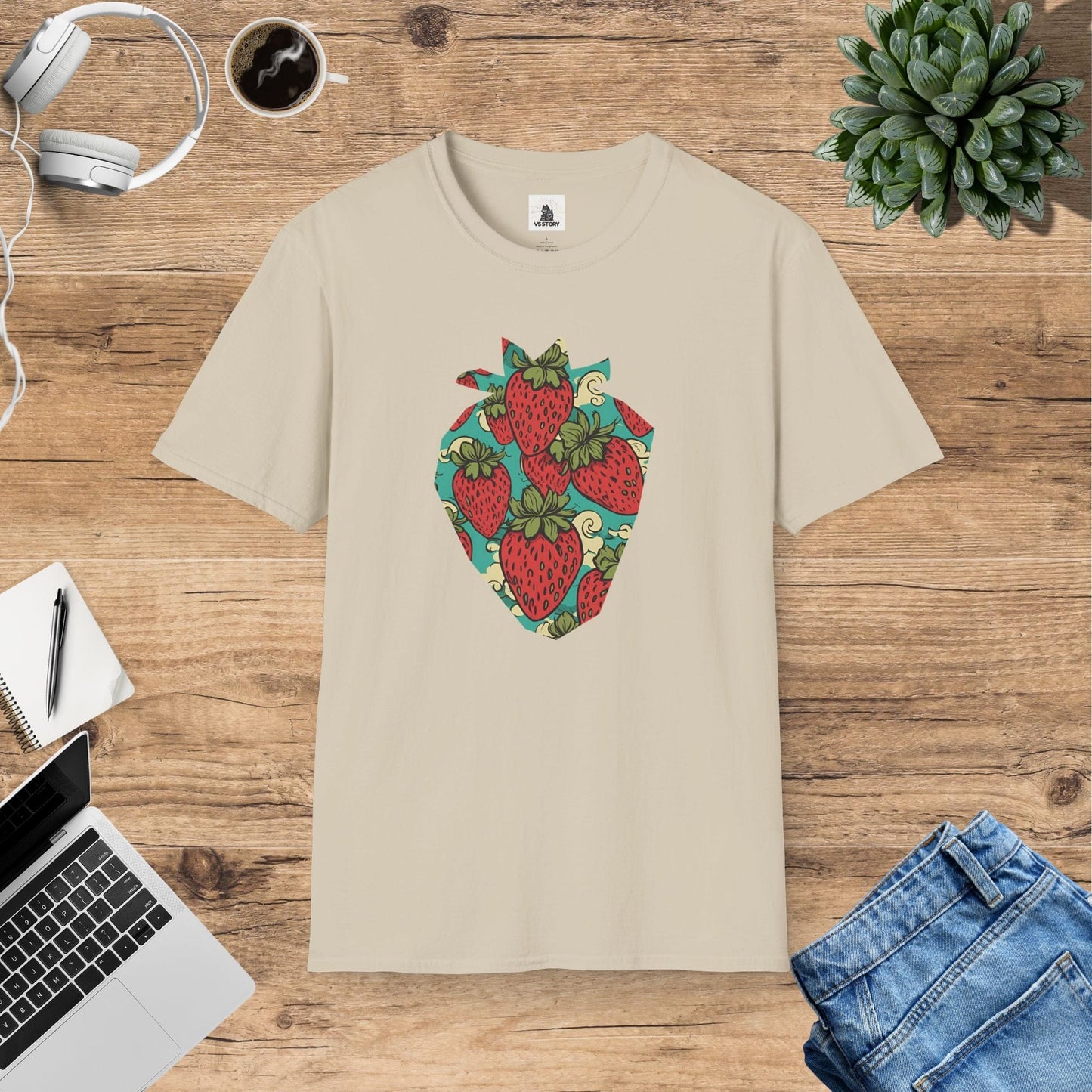Sweet Strawberry Serenade T-Shirt