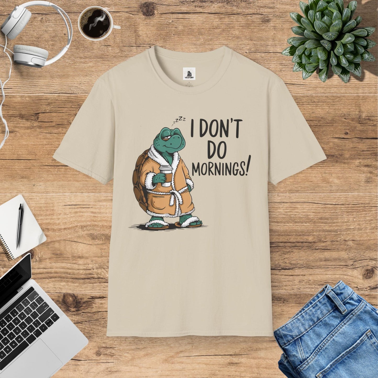 Winston the Wise Turtle - Slow Down & Enjoy Life T-Shirt