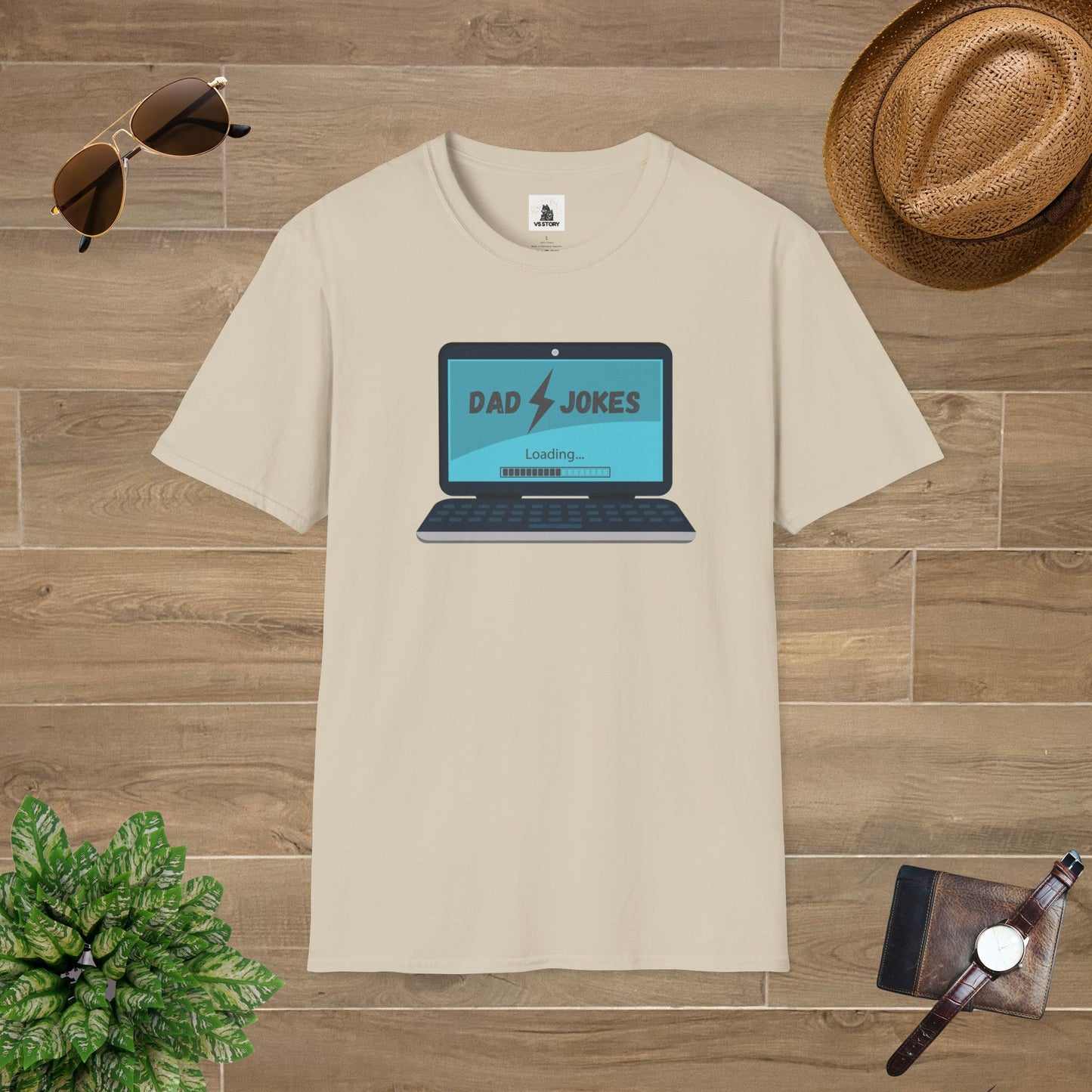 Dad's Jokes Loading T-Shirt