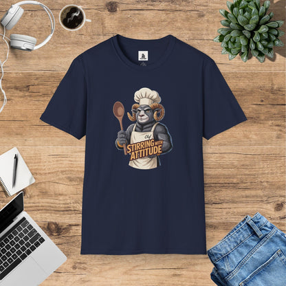 Chef Ramon The Ram - Stirring With Attitude T-Shirt