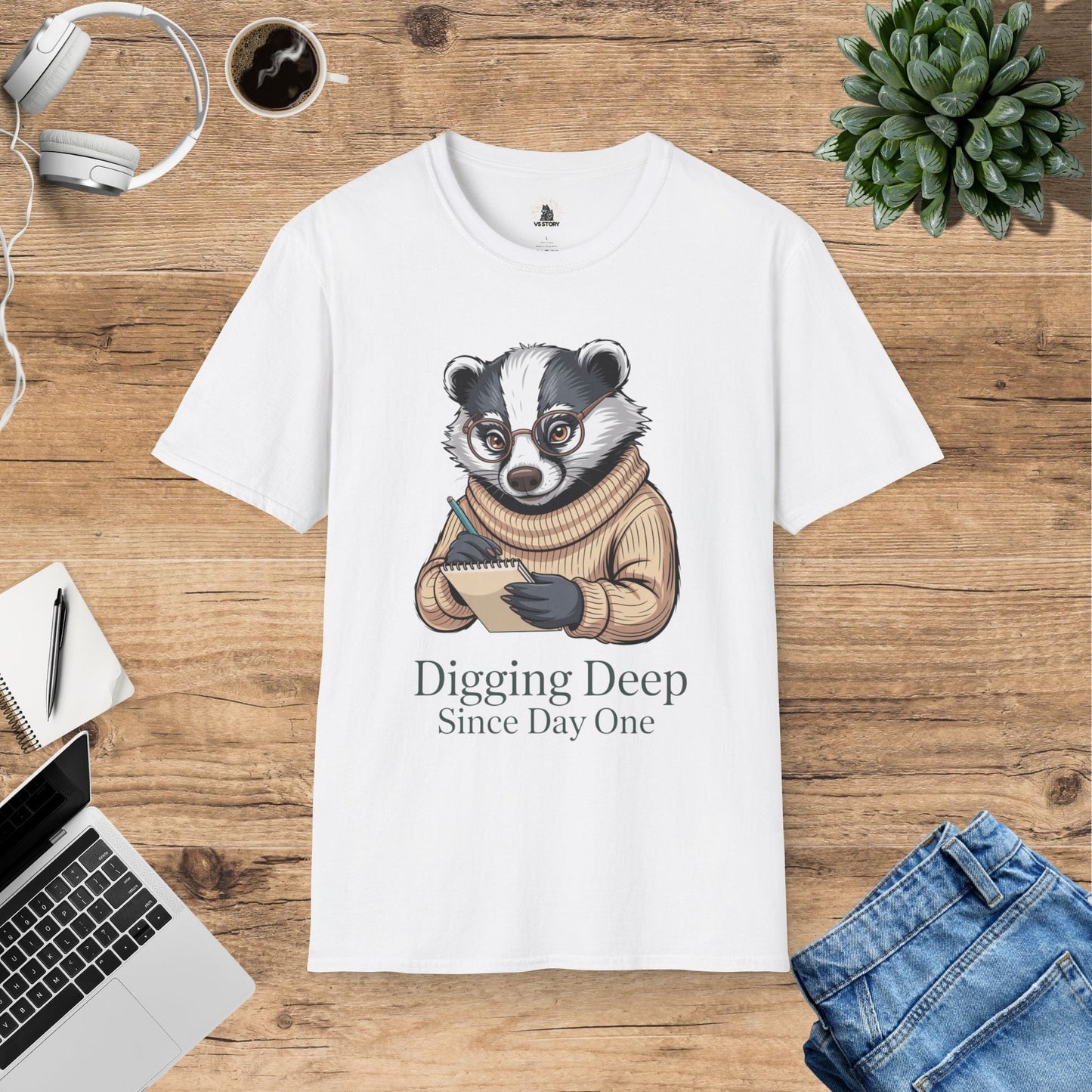 Beatrice The Badger Therapist T-Shirt