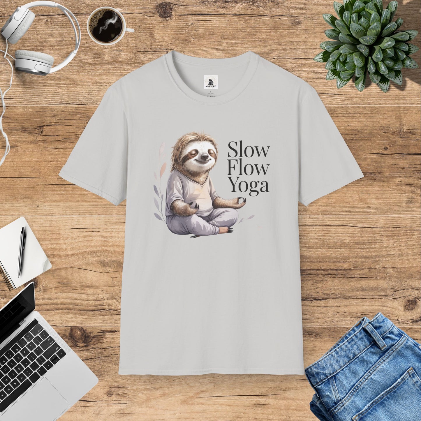 Sage The Sloth Yoga Instructor T-Shirt