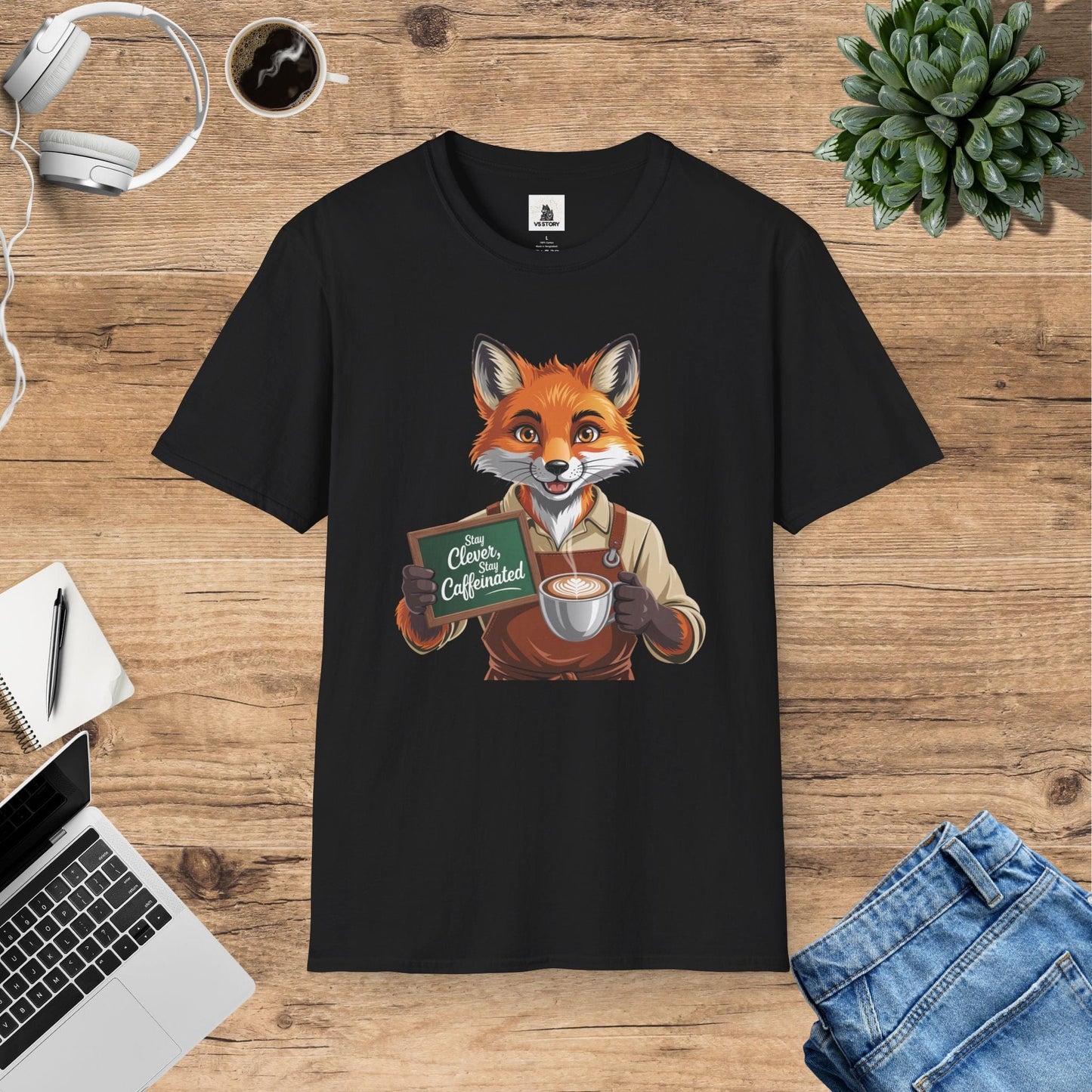 Franklin the Fox Barista T-Shirt