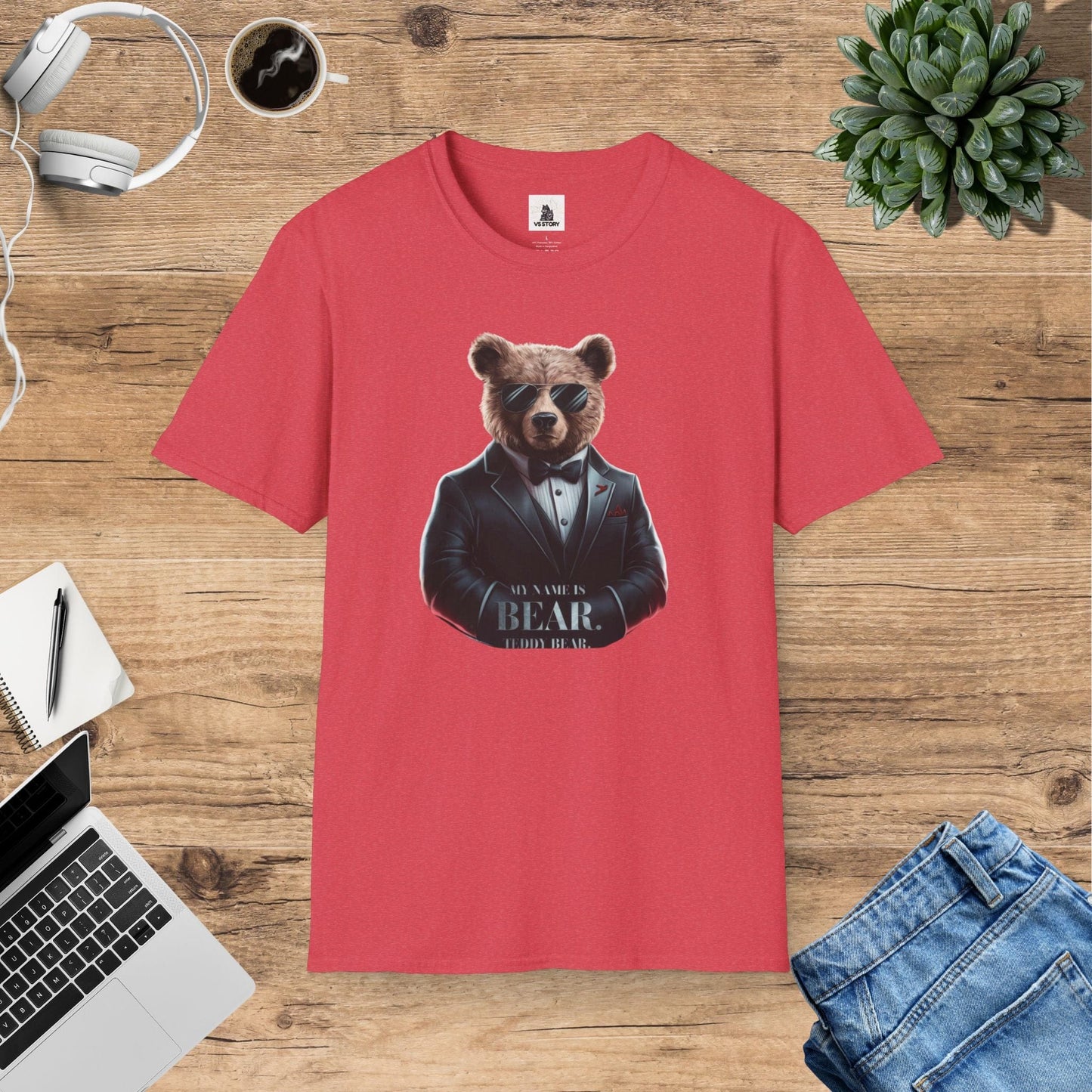 Beauregard the Business Bear - CEO of Good Vibes T-Shirt