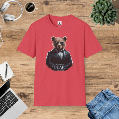 Beauregard the Business Bear - CEO of Good Vibes T-Shirt