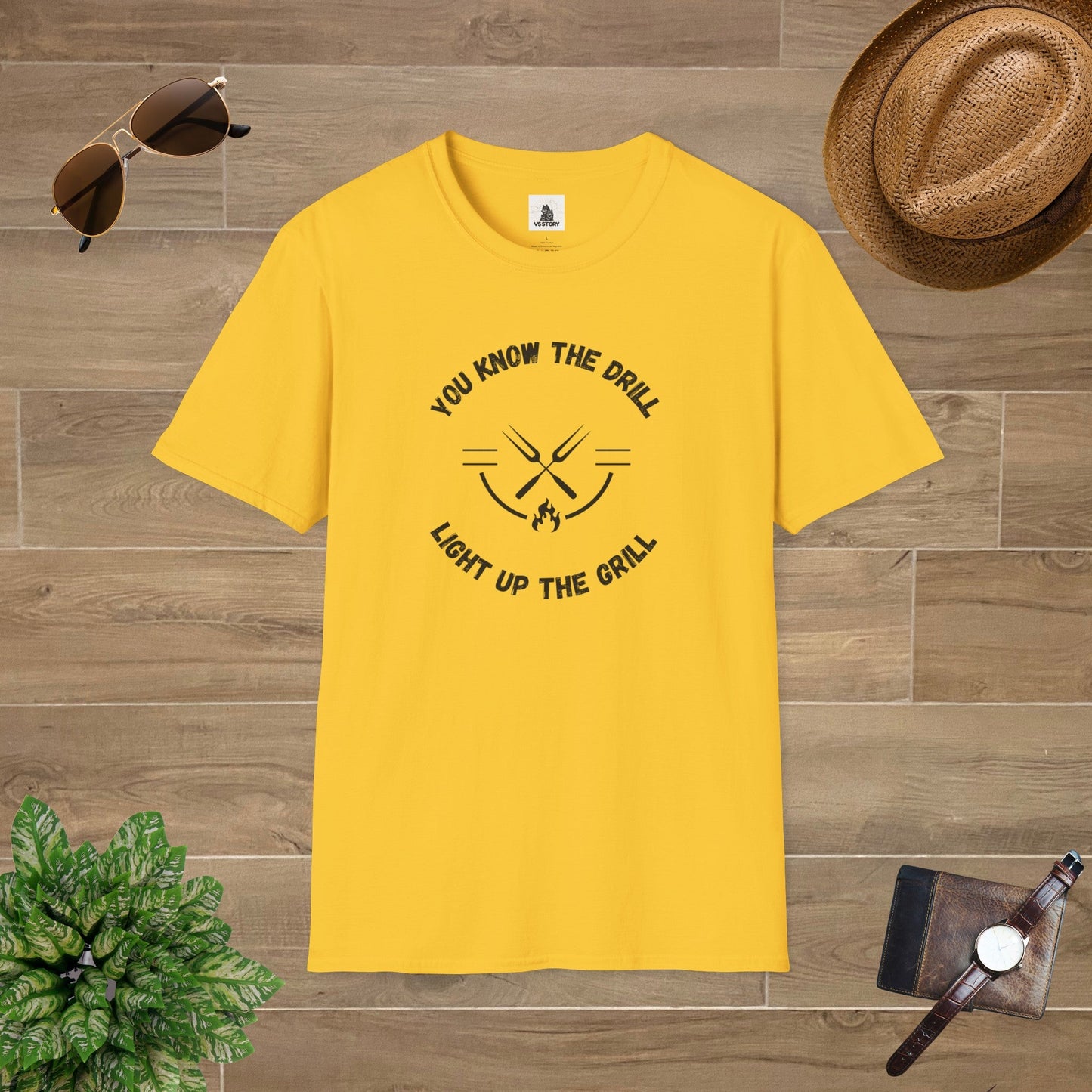 You Know The Drill Light Up The Grill T-Shirt