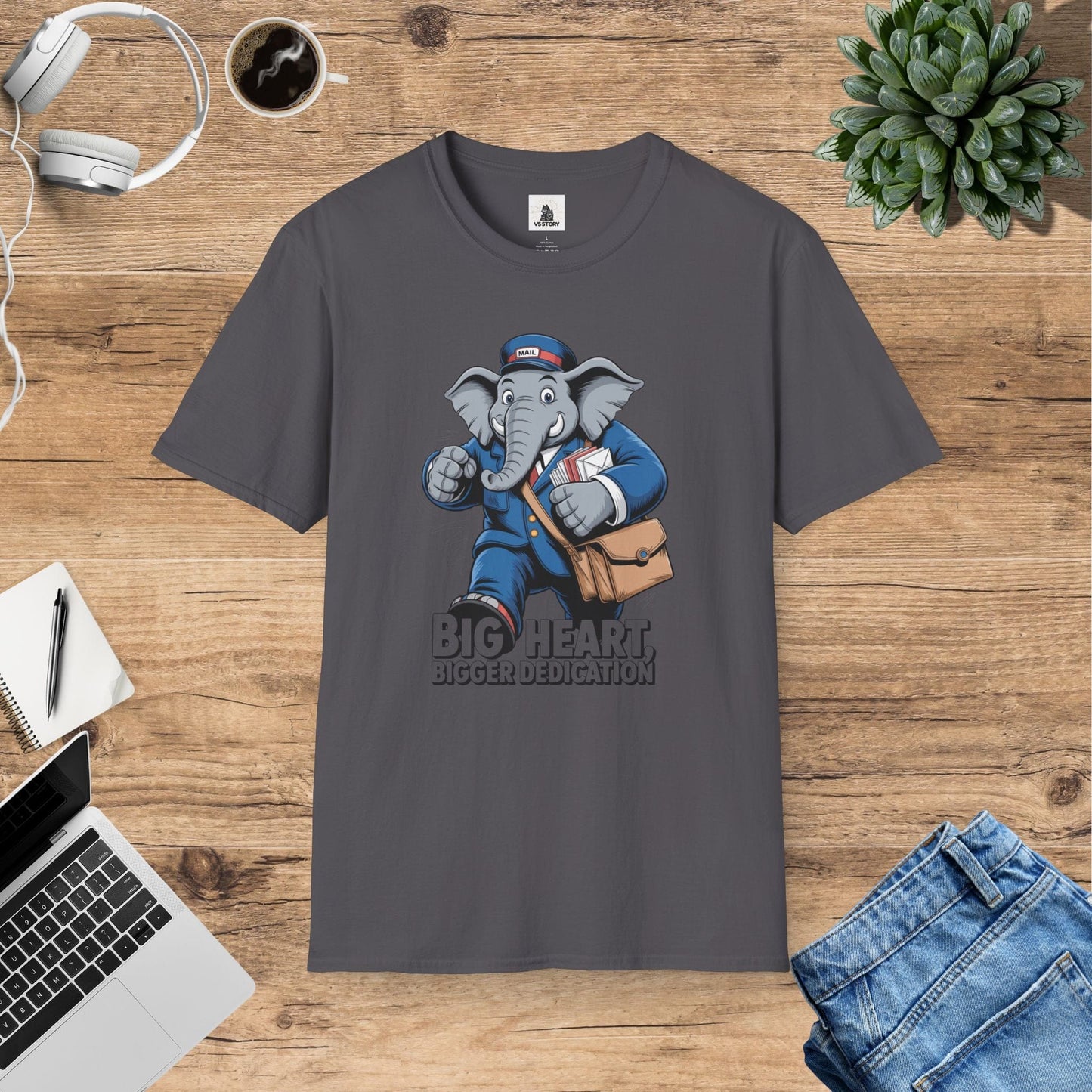Emily The Mail Carrier Elephant T-Shirt
