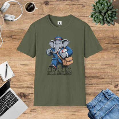 Emily The Mail Carrier Elephant T-Shirt