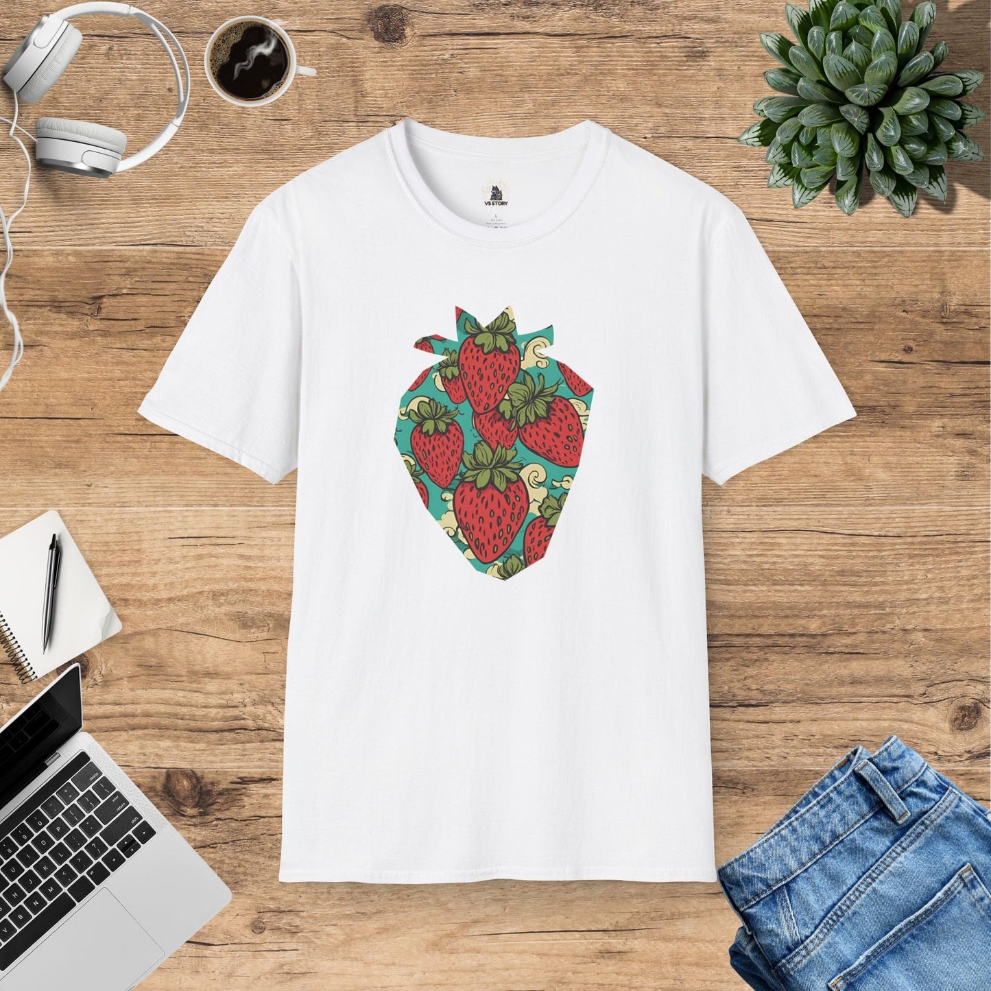 Sweet Strawberry Serenade T-Shirt