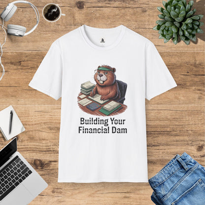 Bartholomew The Bookkeeping Beaver T-Shirt
