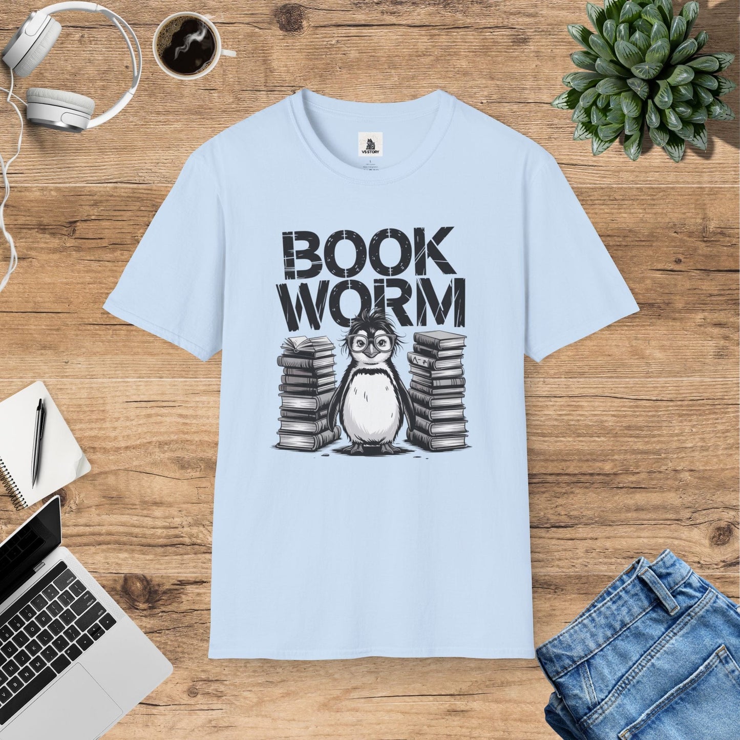 Petra The Penguin Librarian T-Shirt