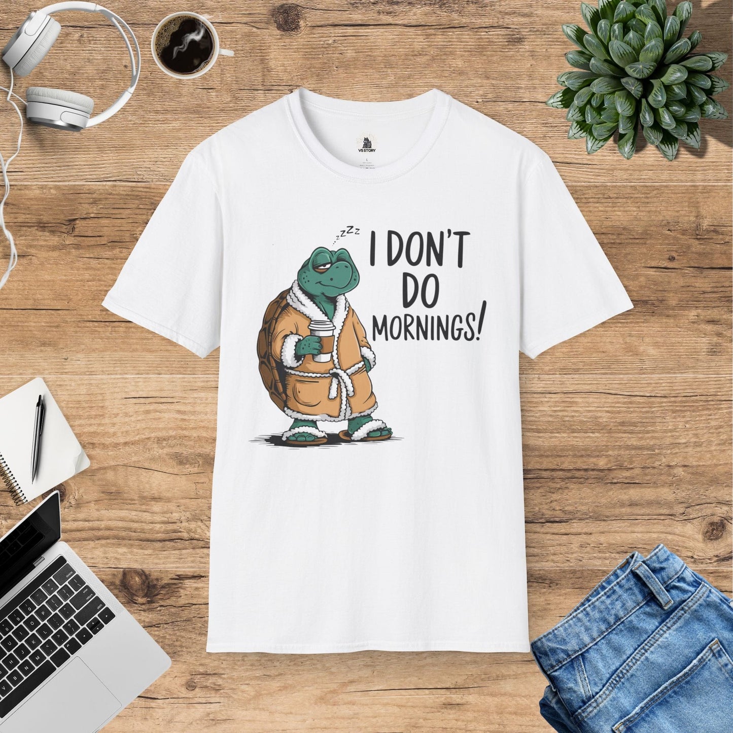 Winston the Wise Turtle - Slow Down & Enjoy Life T-Shirt