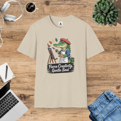 Agnes The Artist Alligator T-Shirt