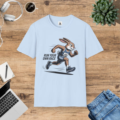 Reggie The Rabbit Marathon Runner T-Shirt