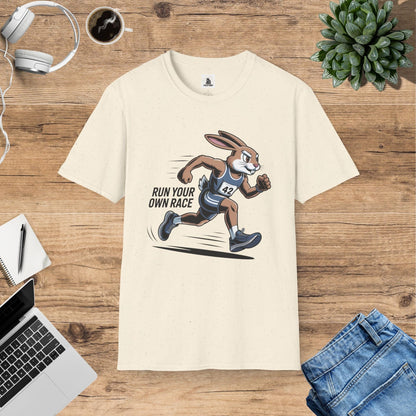 Reggie The Rabbit Marathon Runner T-Shirt