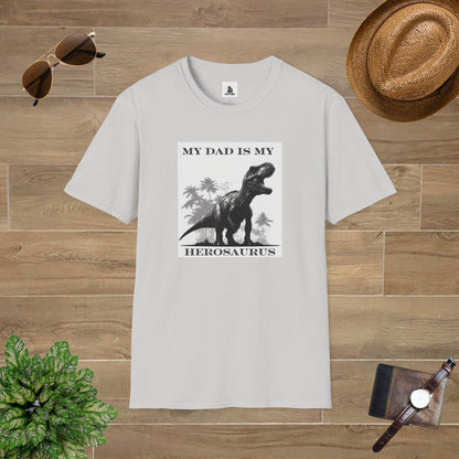 My Dad Is My Herosauraus T-Shirt
