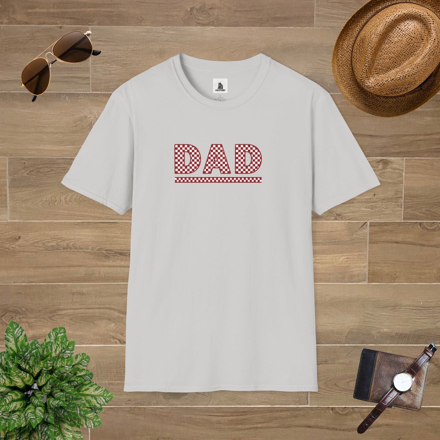 Checkered Dad T-Shirt