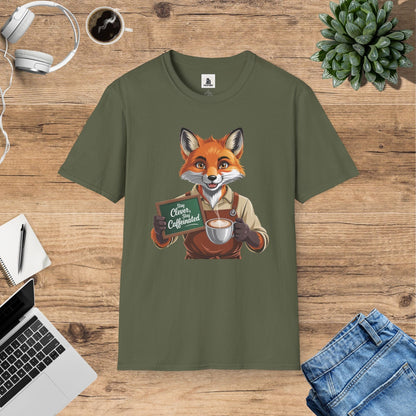 Franklin the Fox Barista T-Shirt