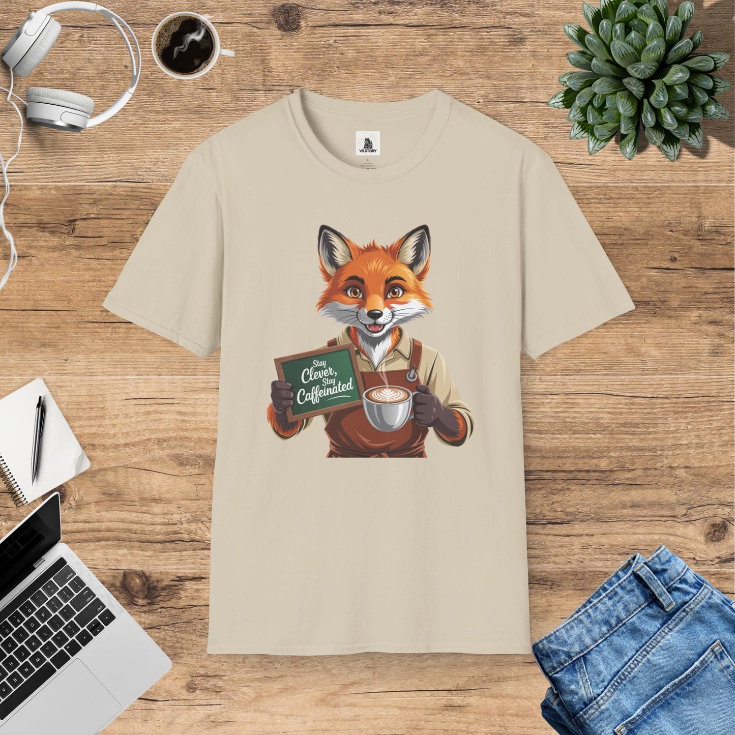 Franklin the Fox Barista T-Shirt