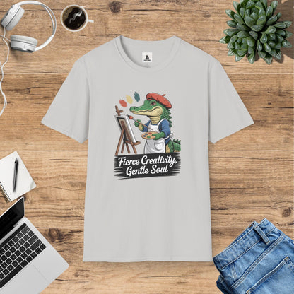 Agnes The Artist Alligator T-Shirt
