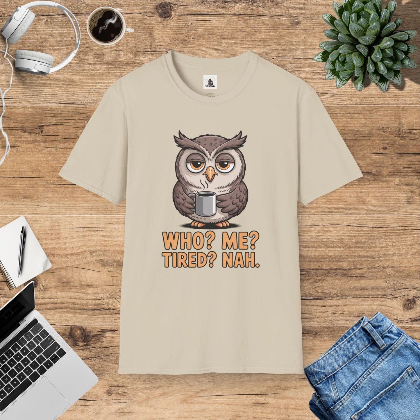 Oliver The  Owl Night Shift Worker T-Shirt