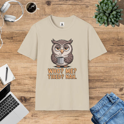 Oliver The  Owl Night Shift Worker T-Shirt