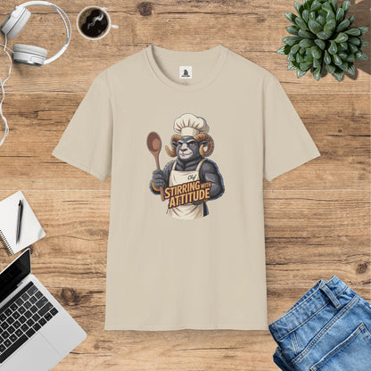 Chef Ramon The Ram - Stirring With Attitude T-Shirt