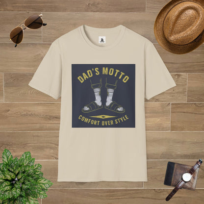 Dad's Motto Comfort Over Style T-Shirt