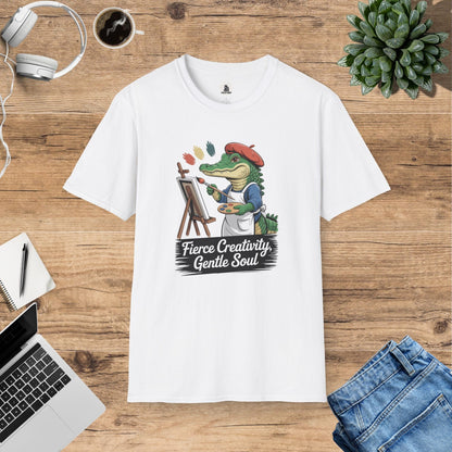 Agnes The Artist Alligator T-Shirt