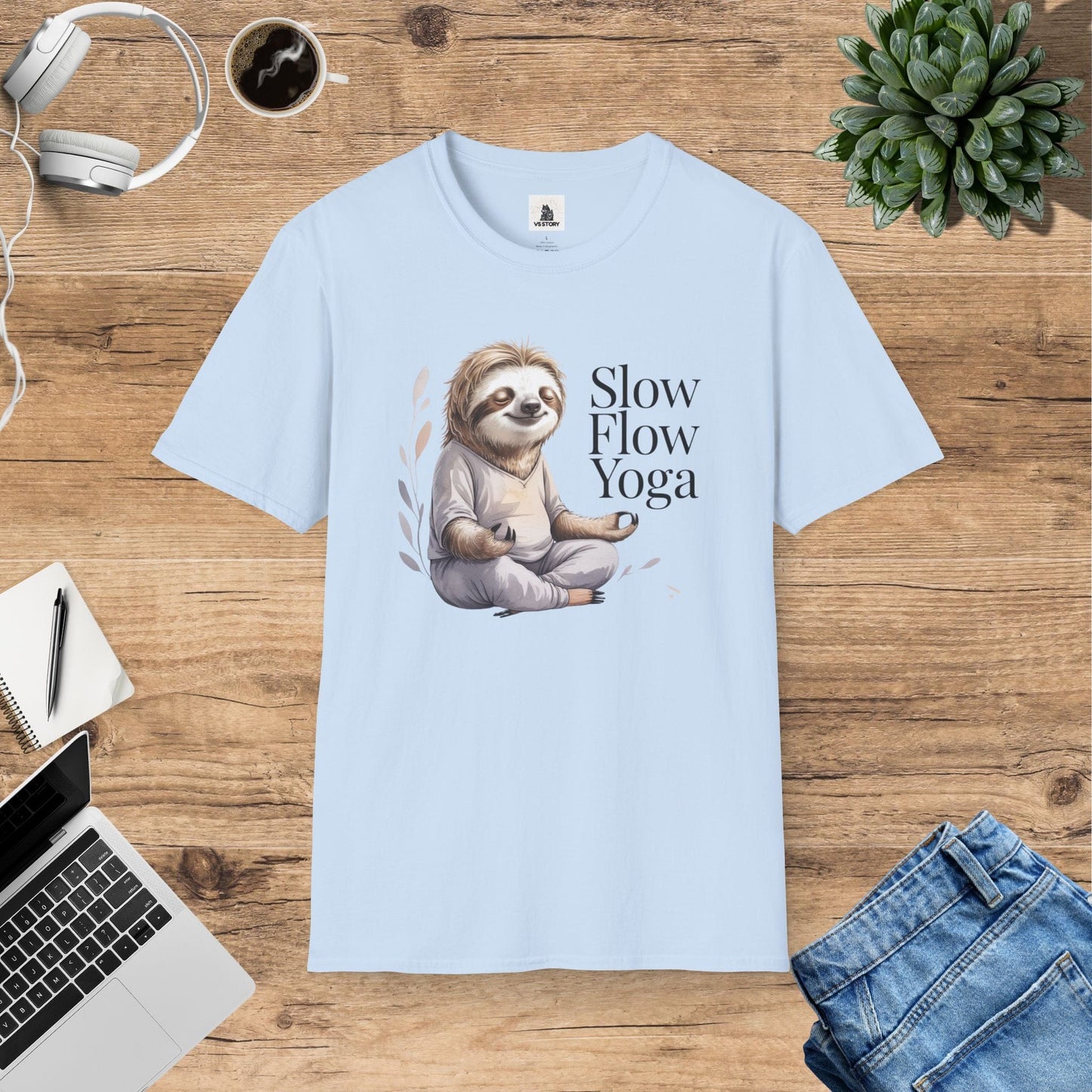 Sage The Sloth Yoga Instructor T-Shirt