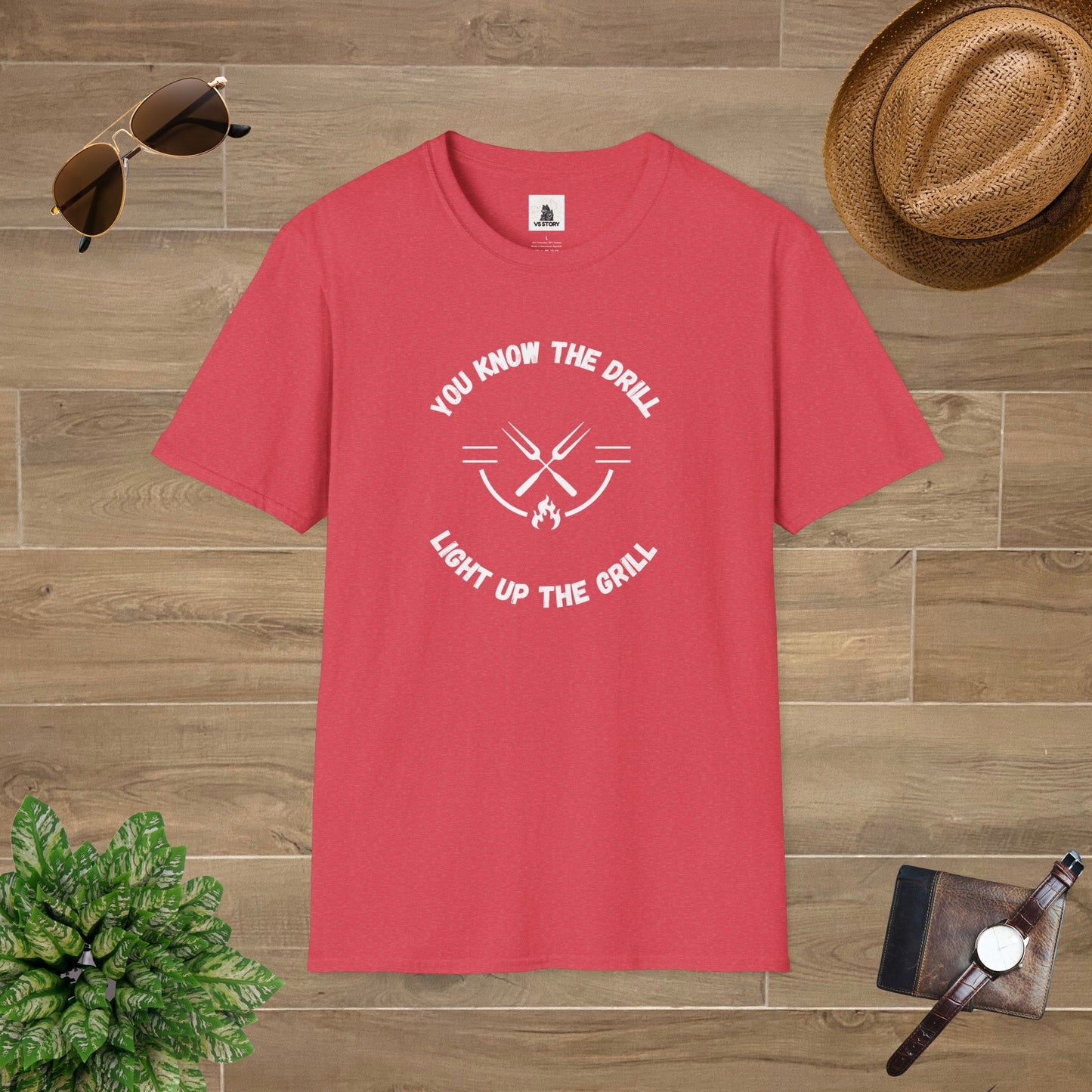 You Know The Drill Light Up The Grill T-Shirt