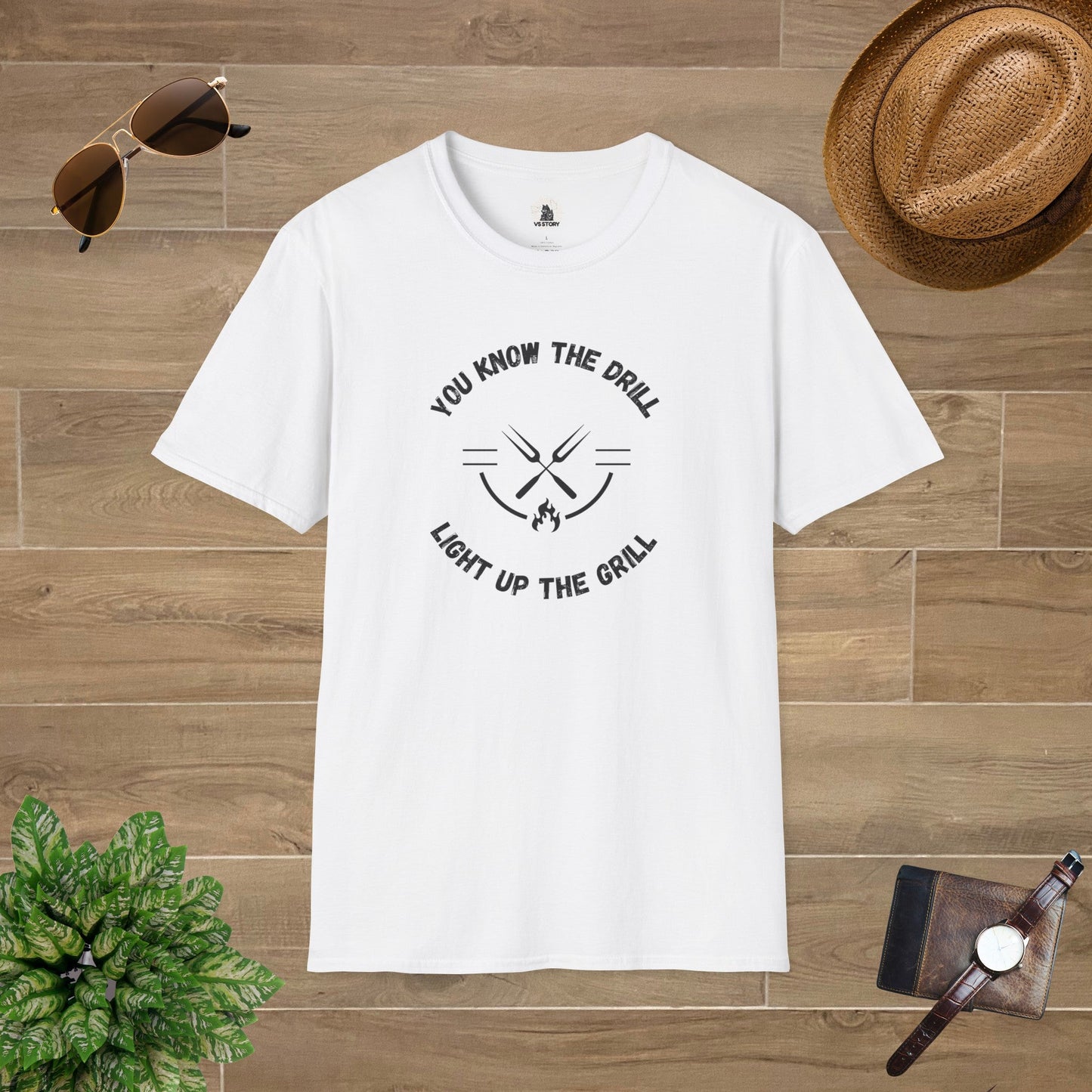 You Know The Drill Light Up The Grill T-Shirt