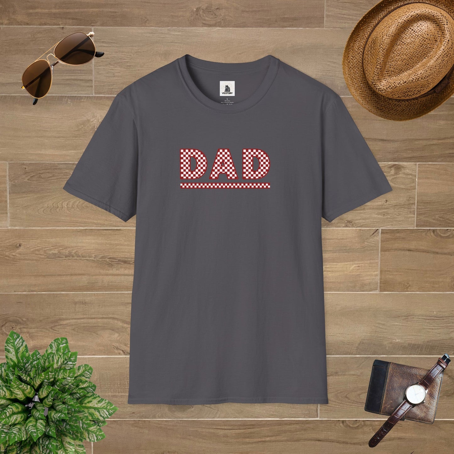 Checkered Dad T-Shirt