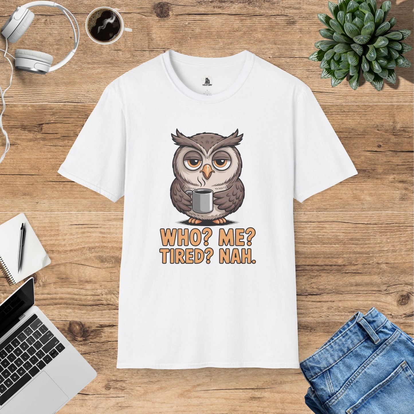 Oliver The  Owl Night Shift Worker T-Shirt