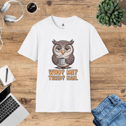 Oliver The  Owl Night Shift Worker T-Shirt