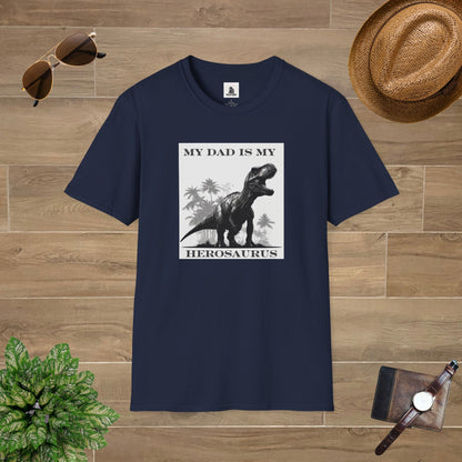 My Dad Is My Herosauraus T-Shirt