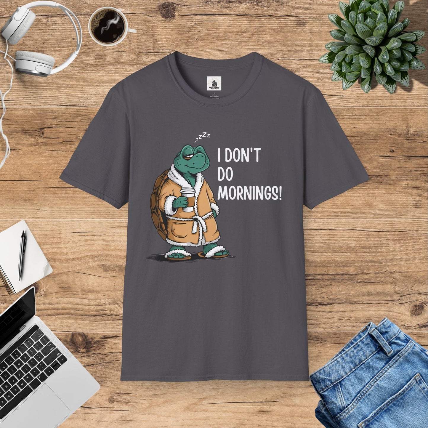 Winston the Wise Turtle - Slow Down & Enjoy Life T-Shirt