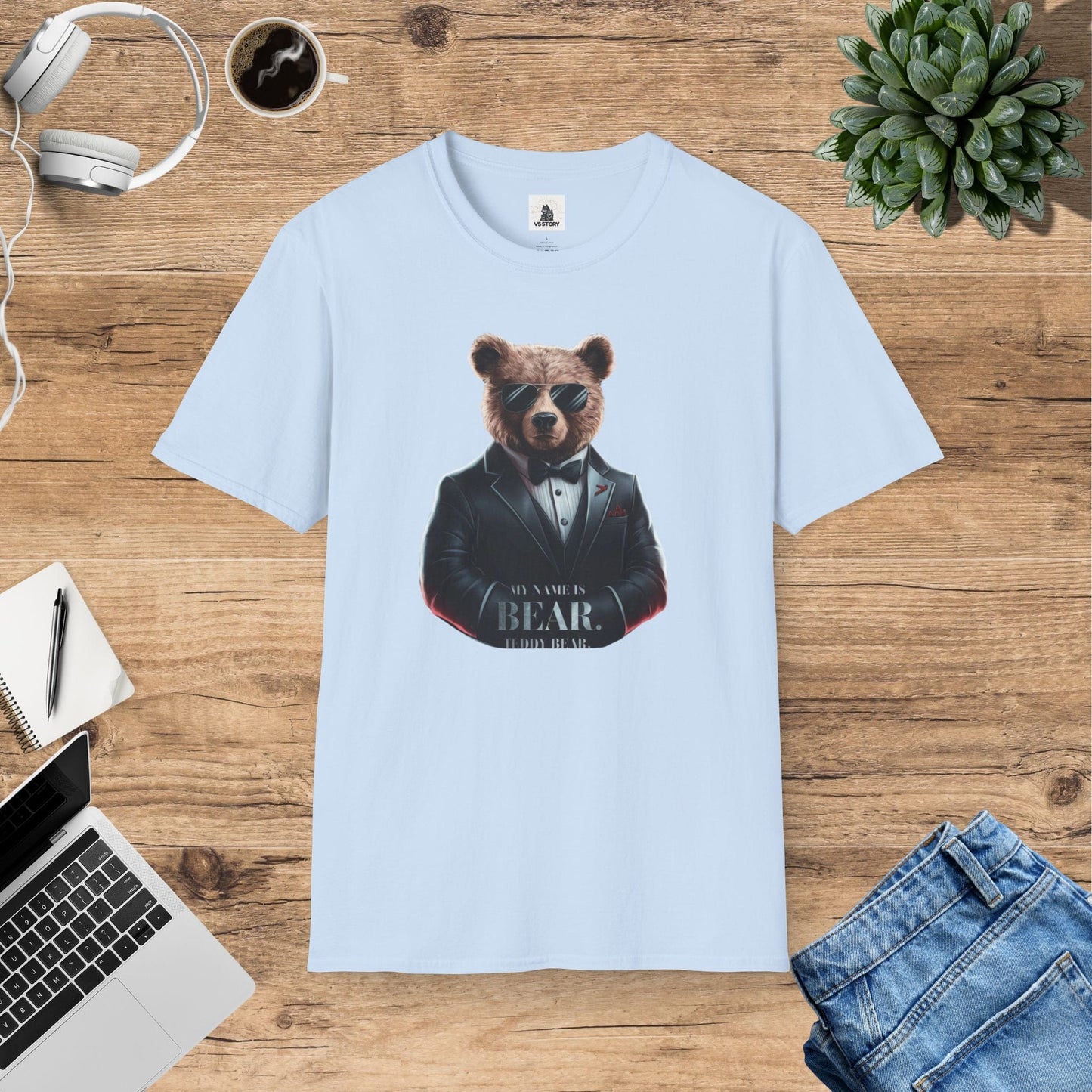 Beauregard the Business Bear - CEO of Good Vibes T-Shirt