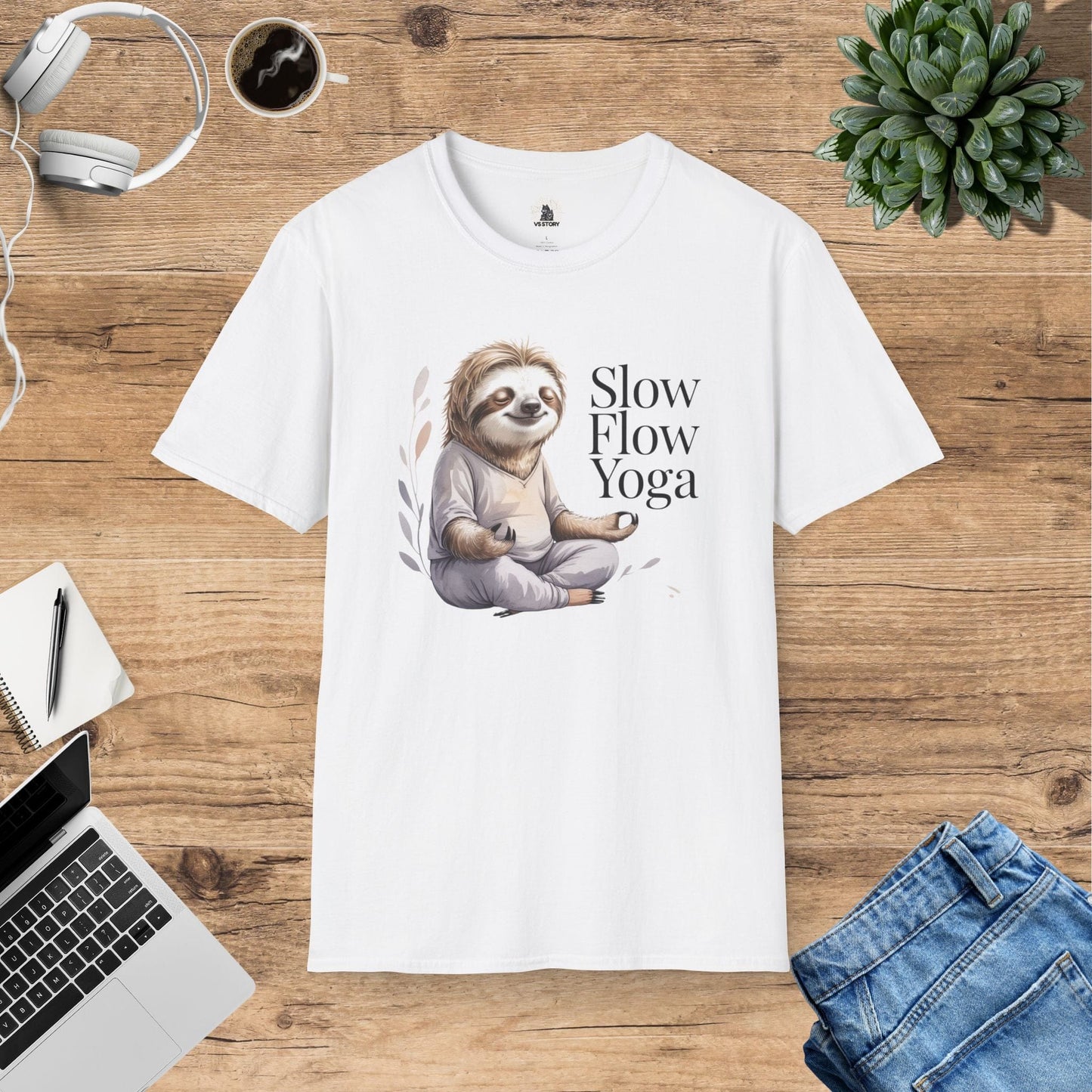 Sage The Sloth Yoga Instructor T-Shirt